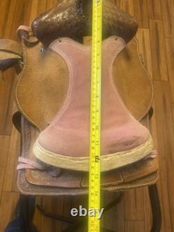 Child's western saddle