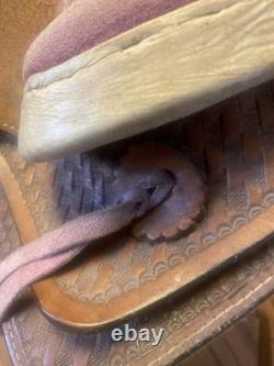 Child's western saddle