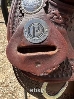 Circle P Winchester 16 Western Saddle