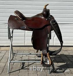 Circle Y #1379 Reining 15.5 Western Saddle