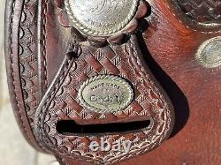 Circle Y #1379 Reining 15.5 Western Saddle