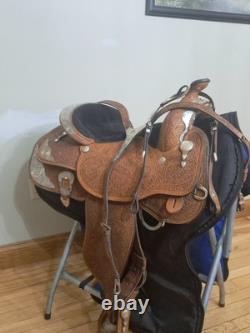 Circle Y 15.5 Western Equitation Saddle SQB