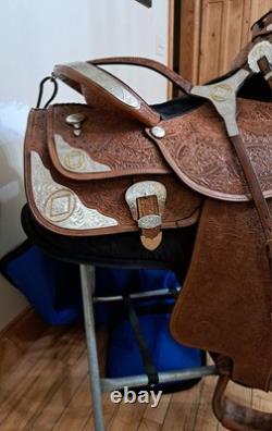 Circle Y 15.5 Western Equitation Saddle SQB