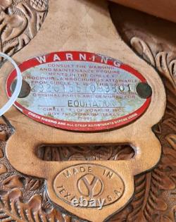 Circle Y 15.5 Western Equitation Saddle SQB