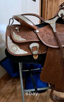 Circle Y 15.5 Western Equitation Saddle SQB