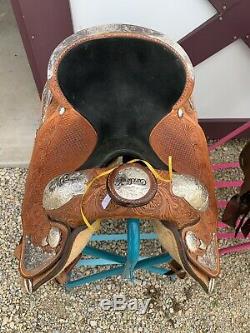 Circle Y 15.5 Western Show Saddle Equitation Seat- FQHB