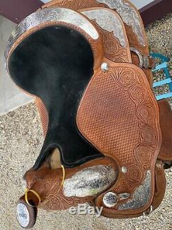 Circle Y 15.5 Western Show Saddle Equitation Seat- FQHB