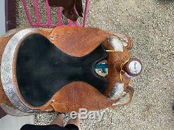 Circle Y 15.5 Western Show Saddle Equitation Seat- FQHB