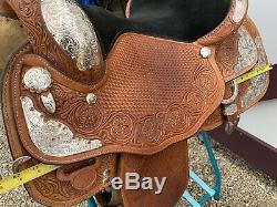 Circle Y 15.5 Western Show Saddle Equitation Seat- FQHB