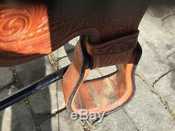 Circle Y 16 Crystal Western Show Saddle