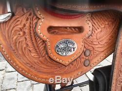 Circle Y 16 Crystal Western Show Saddle