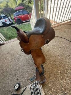 Circle Y Barrel Saddle 14 Inch