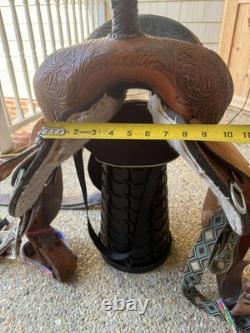 Circle Y Barrel Saddle 14 Inch