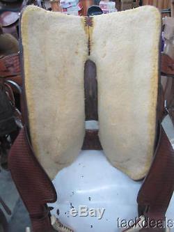 Circle Y Betty Gayle Cooper All Around Roping Saddle 15 Lightly Used