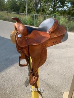 Circle Y Brand Large Leather Horse Saddle