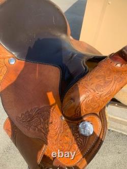 Circle Y Brand Large Leather Horse Saddle