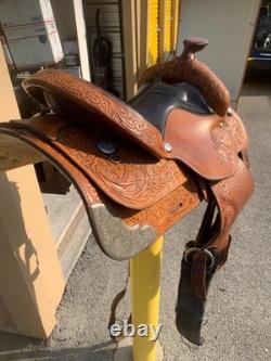 Circle Y Brand Large Leather Horse Saddle
