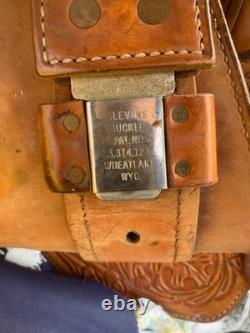 Circle Y Brand Large Leather Horse Saddle