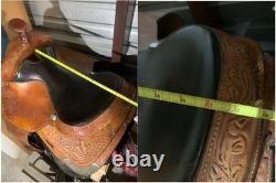 Circle Y Brand Large Leather Horse Saddle