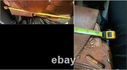 Circle Y Brand Large Leather Horse Saddle