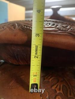 Circle Y Brand Large Leather Horse Saddle