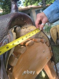 Circle Y Brown Leather Western Pleasure Trail Saddle Traditional