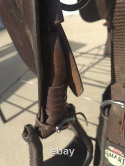 Circle Y Brown Park & Trail Western Saddle, Traditional Design