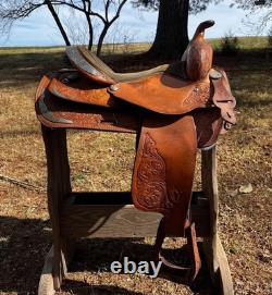 Circle Y Equitation Western Show Saddle 14 for Horsemanship and All Around Used