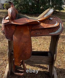 Circle Y Equitation Western Show Saddle 14 for Horsemanship and All Around Used