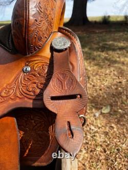 Circle Y Equitation Western Show Saddle 14 for Horsemanship and All Around Used