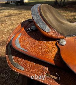 Circle Y Equitation Western Show Saddle 14 for Horsemanship and All Around Used