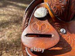 Circle Y Equitation Western Show Saddle 14 for Horsemanship and All Around Used