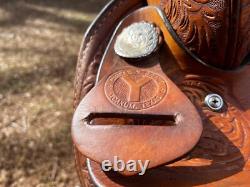Circle Y Equitation Western Show Saddle 14 for Horsemanship and All Around Used