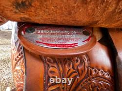 Circle Y Equitation Western Show Saddle 14 for Horsemanship and All Around Used