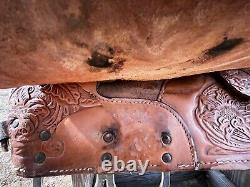 Circle Y Equitation Western Show Saddle 14 for Horsemanship and All Around Used