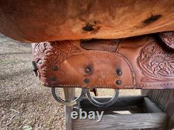 Circle Y Equitation Western Show Saddle 14 for Horsemanship and All Around Used