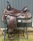Circle Y Flex-lite Pleasure/trail Western Saddle Leather Brown 16 Full Qh Bars