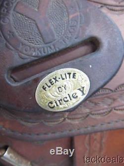 Circle Y Flex Lite Trail Saddle 16 Used Older Topeka