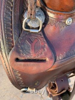 Circle Y Flex Lite Western Saddle Round Skirt 15 Fully Rigged Wide Tree