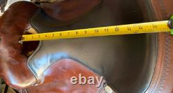 Circle Y Flex Lite Western Saddle Round Skirt 15 Fully Rigged Wide Tree