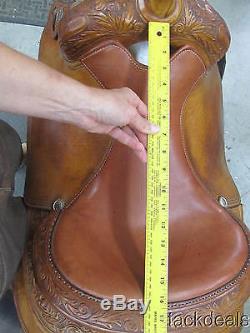 Circle Y Hand Made Reiner Reining Saddle 16 Used