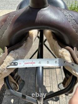 Circle Y High Horse Magnolia Western Trail Saddle 16 seat, Wide Tree