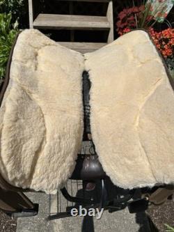 Circle Y High Horse Magnolia Western Trail Saddle 16 seat, Wide Tree