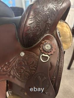 Circle Y High Horse Western Trail Saddle 16 Used Good Condition