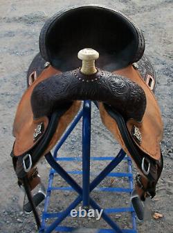 Circle Y Kelly Kaminsky Faith Flex 2 Western Barrel Horse Saddle 16 W FQHB