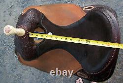 Circle Y Kelly Kaminsky Faith Flex 2 Western Barrel Horse Saddle 16 W FQHB