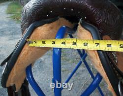 Circle Y Kelly Kaminsky Faith Flex 2 Western Barrel Horse Saddle 16 W FQHB