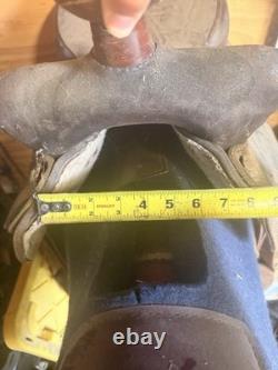 Circle Y Leather Pleasure/Trail Western Saddle 15 inch. FQHB