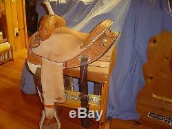 Circle Y Martha Josey 14.5 inches Brown Saddle