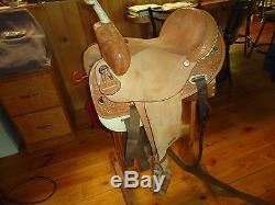 Circle Y Martha Josey 14.5 inches Brown Saddle